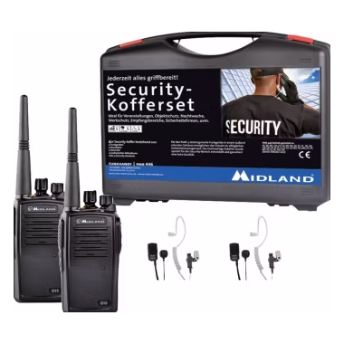 Midland G15 Pro NC Security-Kofferset