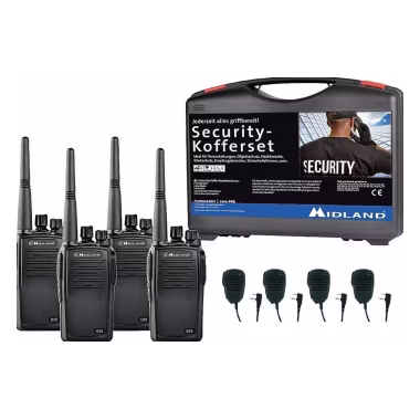 Midland G15 S3 Business PMR Security-Koffer