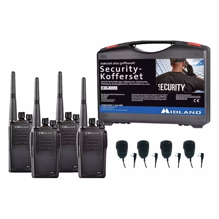 Midland G15 S3 Business PMR Security-Koffer