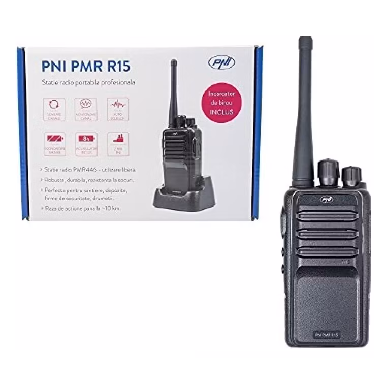 PNI PMR R15 Walkie-Talkie 0,5W 1200mAh