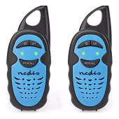 Nedis Walkie-Talkie Set PMR 446MHz, 3km Reichweite, 3 Kanäle