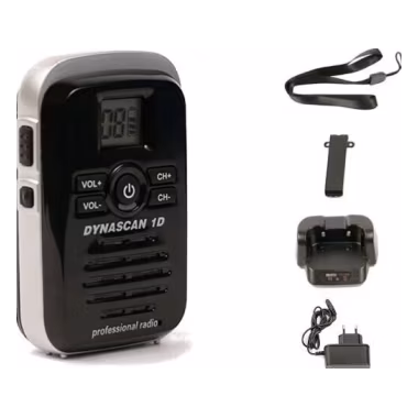DYNASCAN 1D Walkie-Talkie PMR446 lizenzfrei, 8 Kanäle