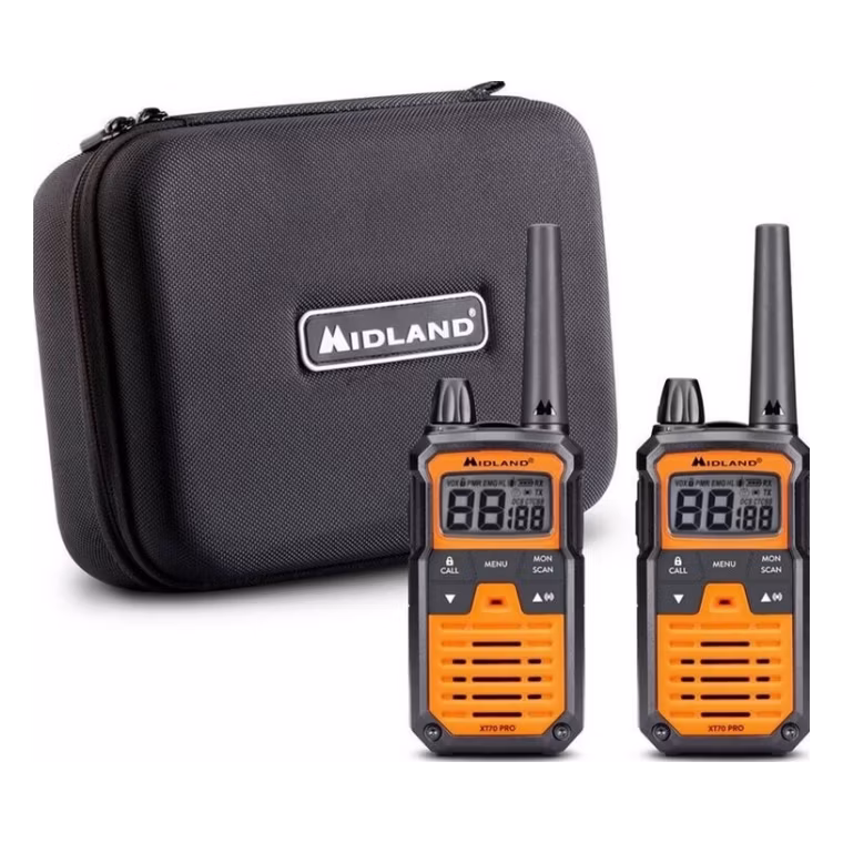 Midland XT70 Pro orange Case Set