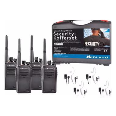 Midland G15 S4 Business PMR Security-Koffer