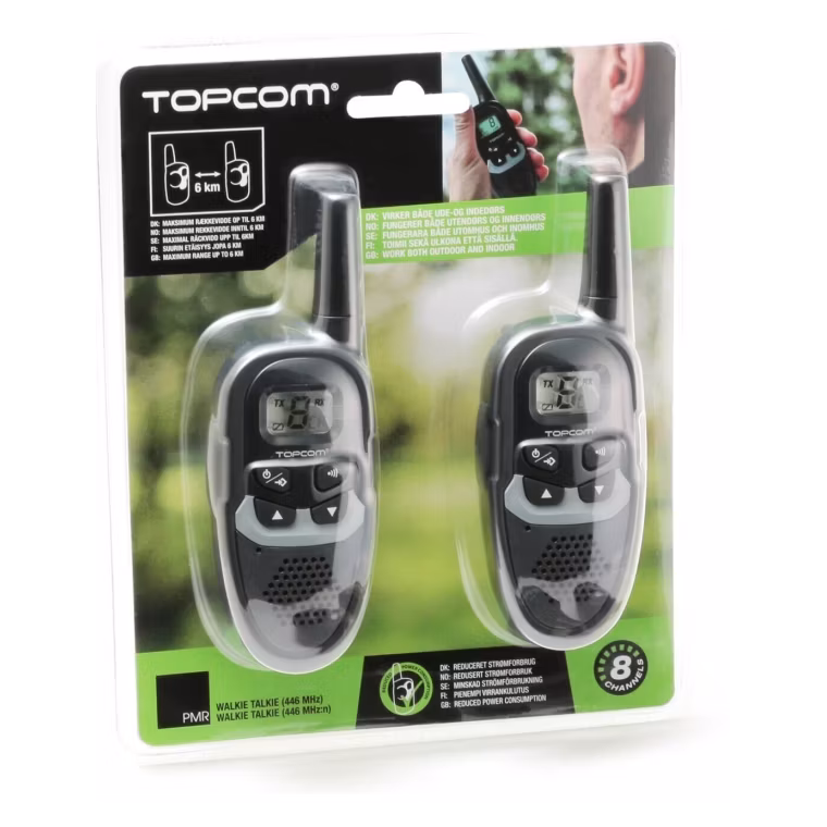 Liniex RC-6410 Walkie-Talkie PMR 6km Reichweite
