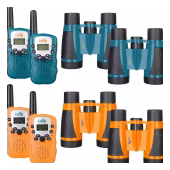 Levenhuk LabZZ WTT10 Walkie-Talkie- und Fernglas-Set