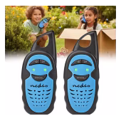 Nedis Walkie-Talkie Set PMR 446MHz, 3km Reichweite, 3 Kanäle