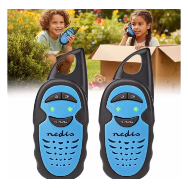 Nedis Walkie-Talkie Set PMR 446MHz, 3km Reichweite, 3 Kanäle