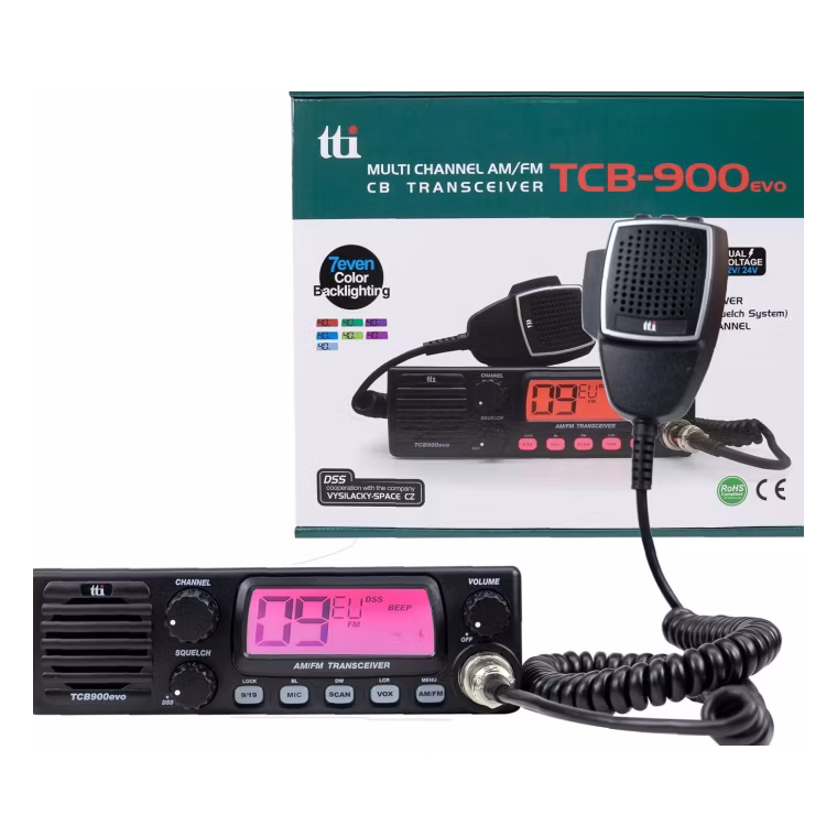TTI TCB-900 EVO CB-Funkgerät 12/24V Frontlautsprecher