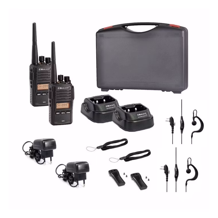 Midland G18 Pro NC Kofferset