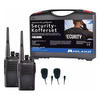 Midland G15 Pro PMR-Handfunkgerät Security