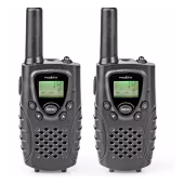 Nedis Walkie-Talkie-Set, 2 Geräte, PMR446, 8km, 8 Kanäle, PTT/VOX