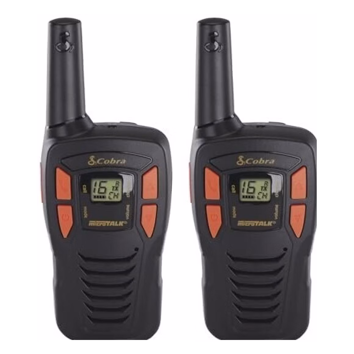 Cobra AM255 PMR Walkie-Talkie 5km Reichweite, 8 Kanäle